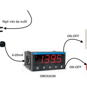 Ứng dụng điều khiển áp suất OM352UNI